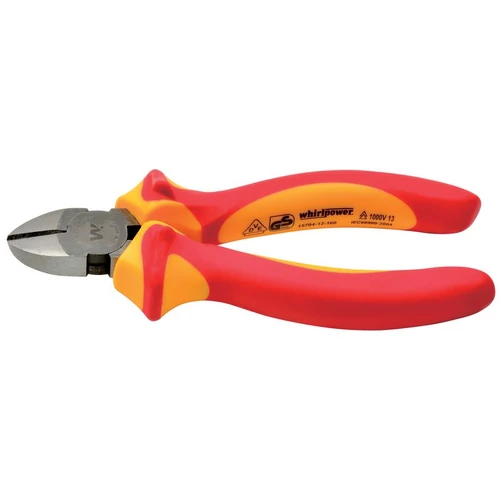 Fogó Whirlpower® 15704-12 160 mm, villanyszerelő, vágó, VDE 1000, DIN5749
