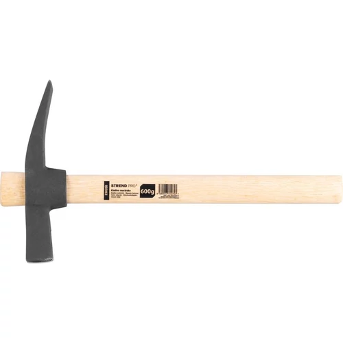 Kalapács Strend Pro HM351 600 g, kőműves, fa nyél, nyél hossza 380 mm