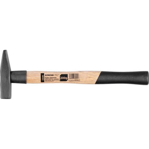 Kalapács Strend Pro HM100 200 g, lakatos, fa nyél, 275 mm