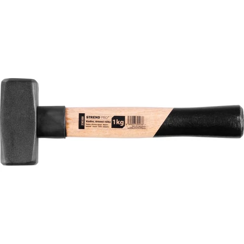 Kalapács Strend Pro HS0301, 1000 g, fa nyél, nyél hossza 260 mm