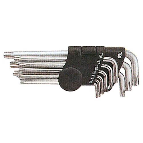 Kulcs készlet Strend Pro HK0042, 9 részes, T10-T50, Torx, belső