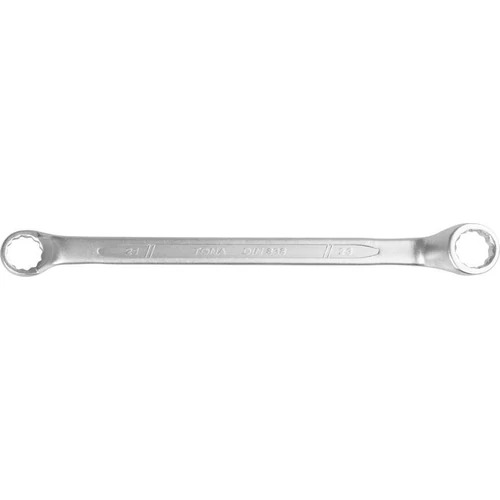 TONA 838.6 kulcs 21x23 mm, gyűrűs, 75°-ban hajlított