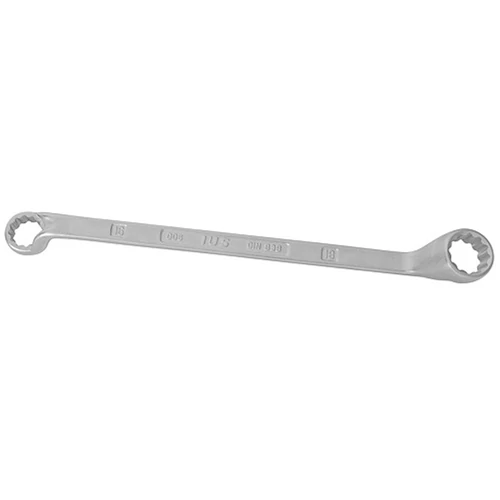 Kulcs IUS 006 27x32 mm • DIN838, gyűrűs, hajlított, 75°, Cr-V St