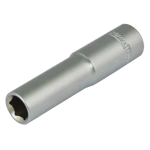 Fej Whirlpower® 16121-12, 6 mm, 1/4", Cr-V, hatlapú, hosszúított