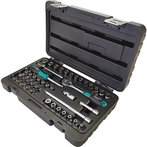 Dugókulcs készlet Whirlpower® 1612-2545SE, 45 részes, 1/4