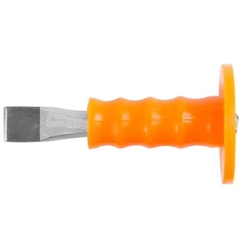 Véső Strend Pro CC480, 150 mm, lapos, PVC markolattal és védővel
