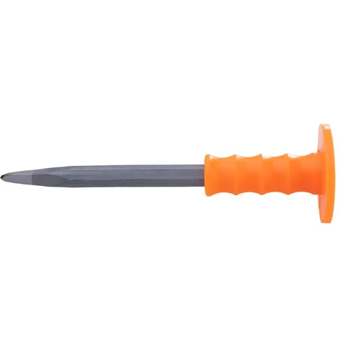 Véső Strend Pro CC481, 250 mm, hegyes, PVC markolattal és védővel