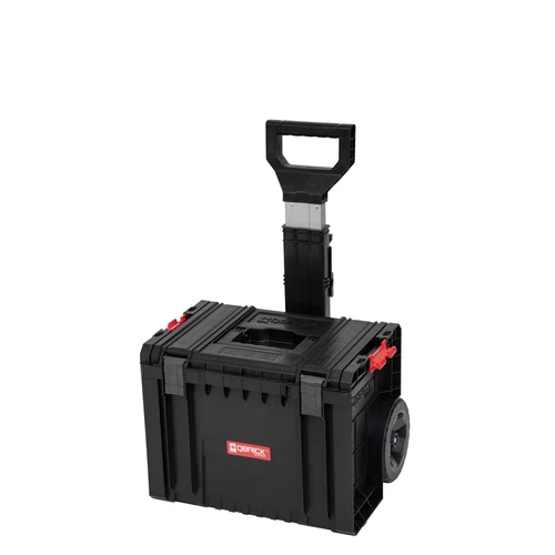 Doboz QBRICK® System PRO Cart, fogantyúval, kerekeken