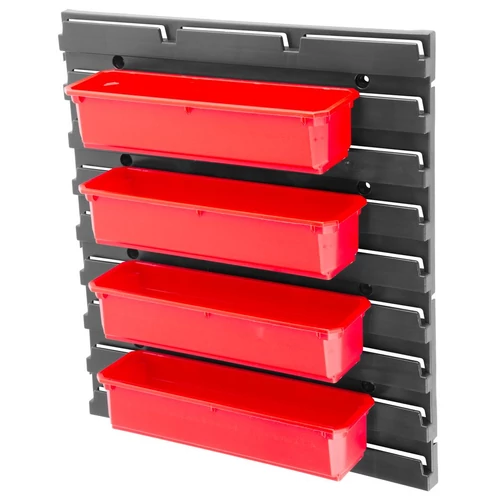 Dobozok QBRICK® Organizer pótalkatrész, ONE Organizer M/L, 5 részes készlet, falra
