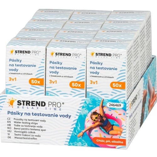 Vízelemző Strend Pro, 3 az 1-ben, pH, klór, lúgosság