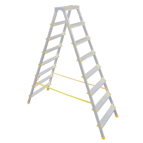 Létra ALVE EUROSTYL HOBBY 928, 8 fokos, 178 cm, teherbírás 150 kg, kétoldalas, fogantyú nélkül