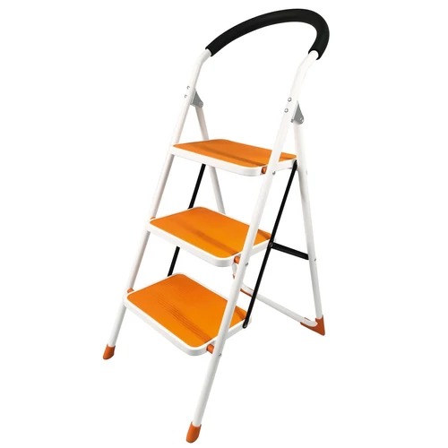 Létra Strend Pro WRH2062, 3 fokos, teherbírás 150 kg, narancssárga
