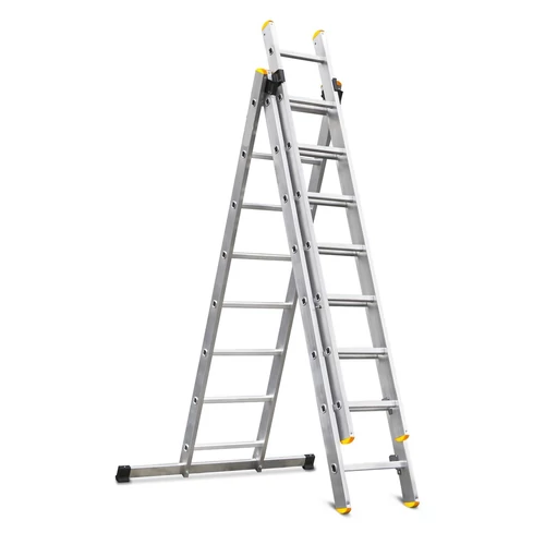 Létra Strend Pro DW3 Home, alumínium, 3x8, max. 150 kg