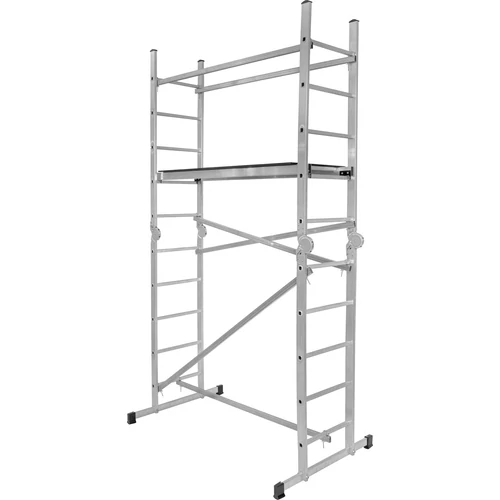 Állvány Strend Pro IKAR, platformmal, alumínium, 2x5, 3 az 1-ben, max. 400 cm, max. 150 kg