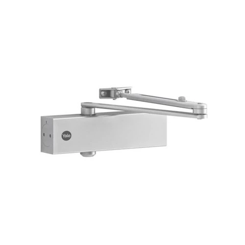 Ajtócsukó Yale DC5500 EN 2/3/4/5, karral, ezüst