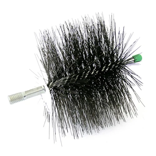 Kefe Strend Pro ComRourHR 040x080 mm, M12, drótkefe, kémény, szögletes, kéménytisztításhoz