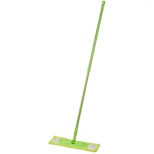 Felmosó MagicHome Microfiber, padlóhoz, nyéllel, zöld