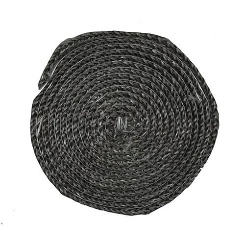 Tömítőzsinór Strend Pro, L-2.5 m, lapos 12 mm, üvegtömítő zsinór, ajtókhoz, kandallókhoz, kályhákhoz