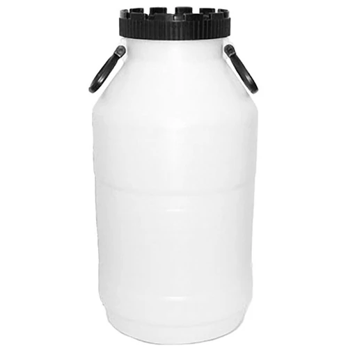 Hordó JPP 50 liter, széles szájú műanyag hordó erjesztéshez, ivóvízhez, nyílás 195 mm, HDPE