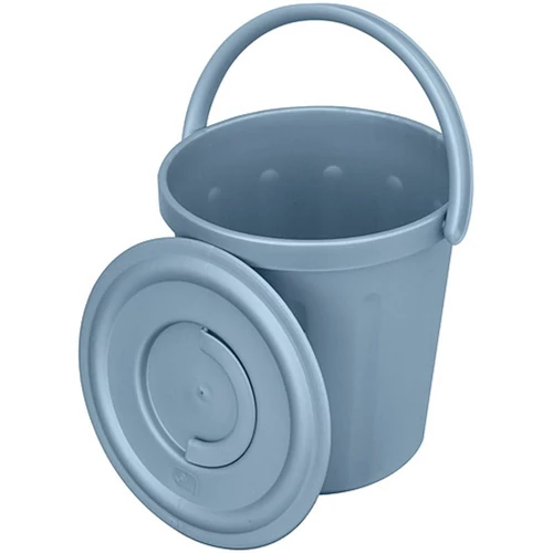 Vödör ICS C552010, 10 literes, kék, fedéllel