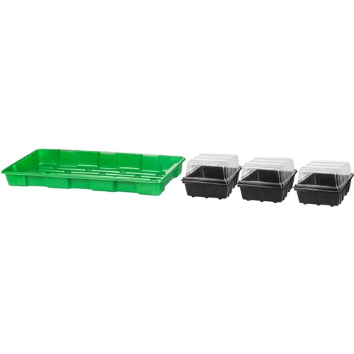 Mini palántázó Strend Pro Herrison P2005, 3 palántahely, 57x24,5x13,5 cm