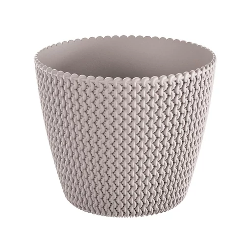 Virágcserép SPLOFY, 218/184 mm, 5,0 liter, mokka