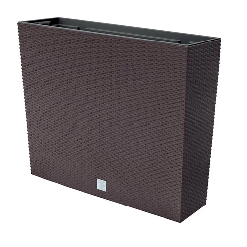 Virágcserép betéttel RATO Case, 580x180x498 mm, barna