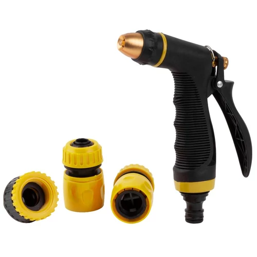 Öntözőkészlet Strend Pro Garden TS4026, kerti, tömlőhöz, 1x pisztoly, 2x csatlakozó, 1x adapter