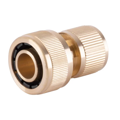 Gyorscsatlakozó Strend Pro, sárgaréz, 3/4", kerti, tömlőhöz