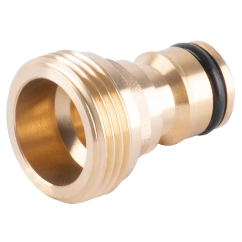 Adapter Strend Pro, sárgaréz, G3/4", külső menetes, kerti tömlőhöz
