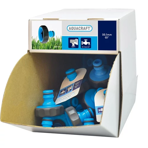 Adapter AQUACRAFT® 552175 SoftTouch G1", kerti tömlőhöz