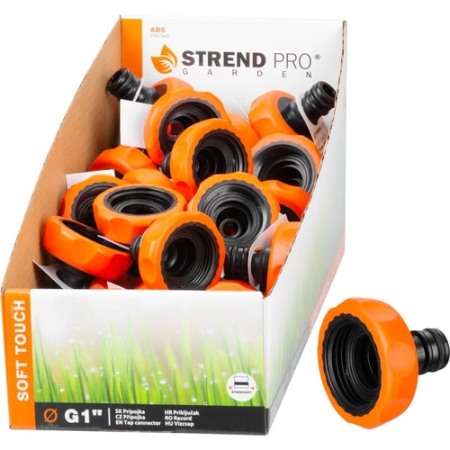 Csatlakozó Strend Pro 1", vízcsaphoz, SoftTouch, adapter, Sellbox 40 db