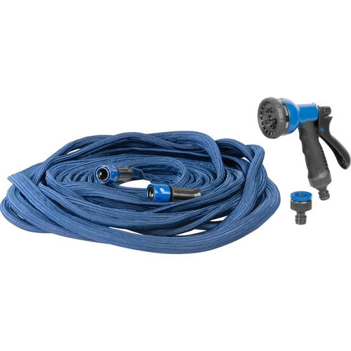 Locsolócső Strend Pro Garden Flexi, 14.6-30 m, 1/2"-3/4" + szórópisztoly, kerti
