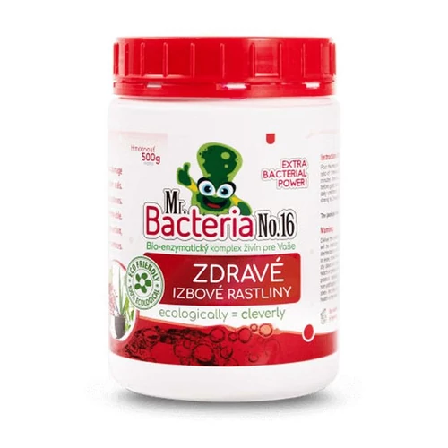 Aktivátor Mr.Bacteria No.16, tápanyagok egészséges szobanövényekhez, 500g