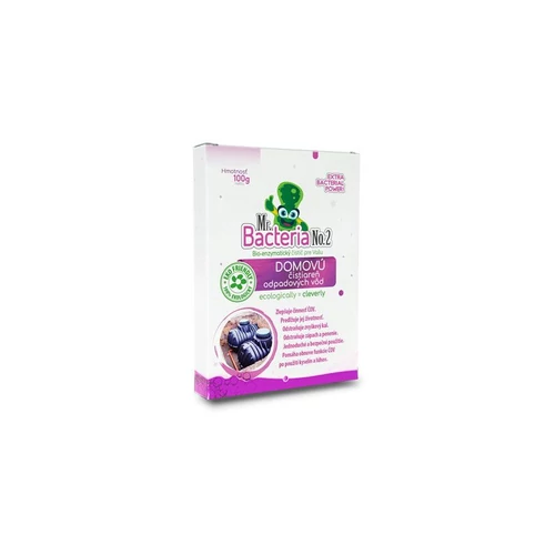 Aktivátor Mr.Bacteria No.2, szennyvíztisztítóhoz, 100g