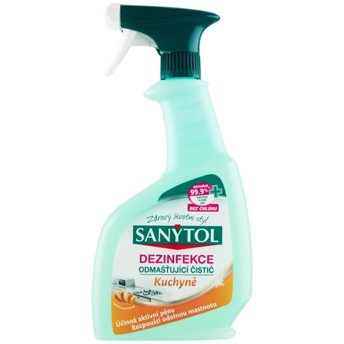 Fertőtlenítés Sanytol, zsírtalanító tisztítószer, konyhába, 500 ml