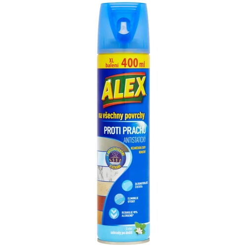 Tisztító Alex, jázmin illatú por ellen, aeroszol, spray 400 ml