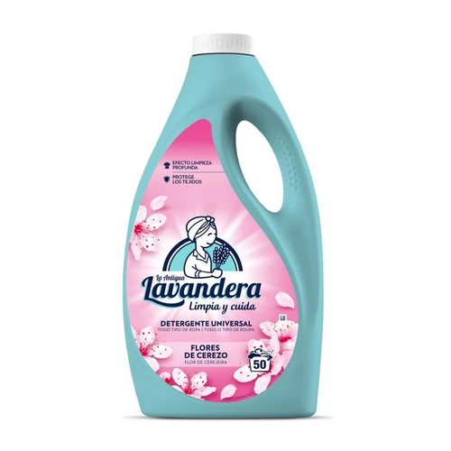 Mosógél Lavandera, cseresznyevirág, 2500 ml/50 mosás