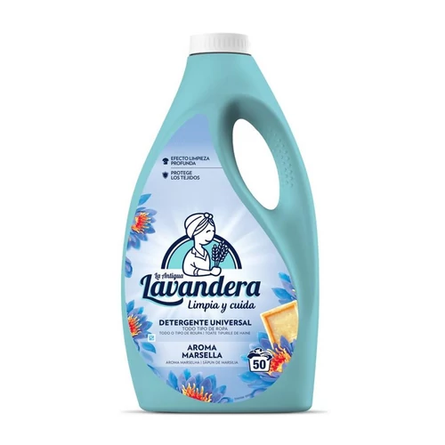 Mosógél Lavandera, marseille-i szappan, 2500 ml/50 mosás