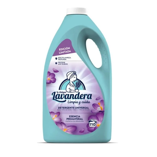 Mosógél Lavandera, tavaszi illat, 4950 ml/110 mosás