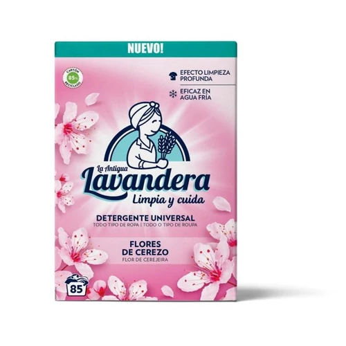 Mosópor Lavandera, cseresznyevirág, 4675 g/85 mosás