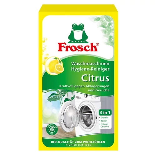 Mosógép tisztító Frosch, higiénikus, citrom, 250 g