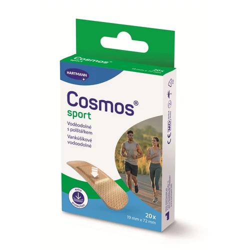 Tapasz Cosmos sport, 1,9x7,2 cm, 20 db