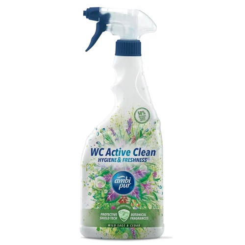 WC Active spray Ambipur, vad zsálya és cédrus, 750ml