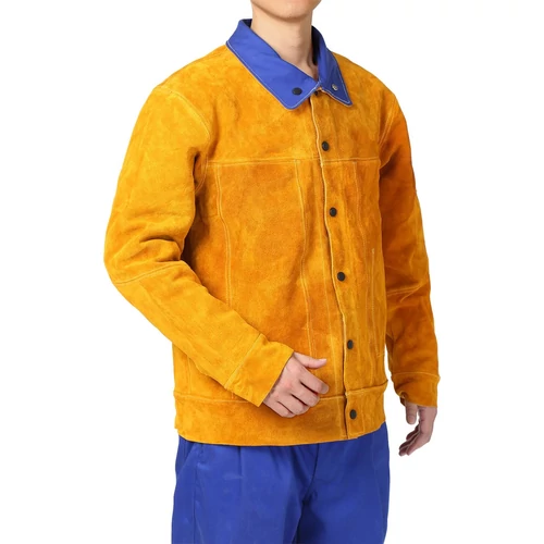 Dzseki Strend Pro Industrial, hegesztéshez, bőr, L
