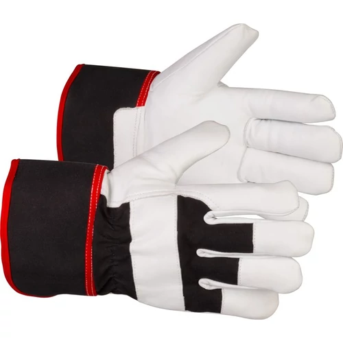 Kesztyű Strend Pro Janus Winter, téli, védő, bélelt, textil/bőr, méret 11/XXL, bliszter