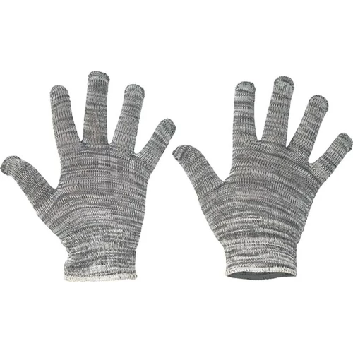 Kesztyű BULBUL 08/M, nylon/pamut, melírozott