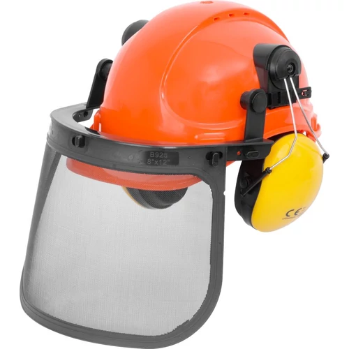 Védőpajzs Safetyco SM-409P, sisak és hallásvédő
