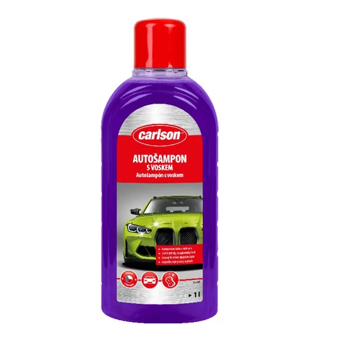 Autósampon Carlson viasszal, autóhoz, 1L