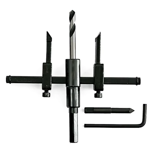Lyukvágó HT03-k-02, 30-120 mm, állítható, fához és gipszkartonhoz